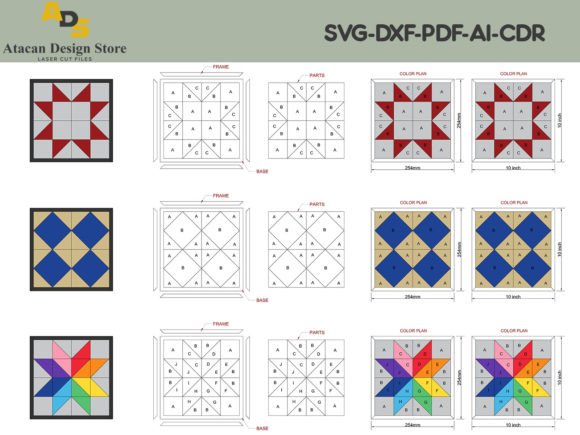Download Barn Quilt SVG Laser Ready SVG Cut Files - Laser ready svg Collection