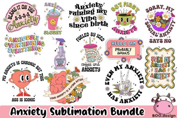 Download Anxiety PNG Mental Health Bundle - Mental health bundle Collection