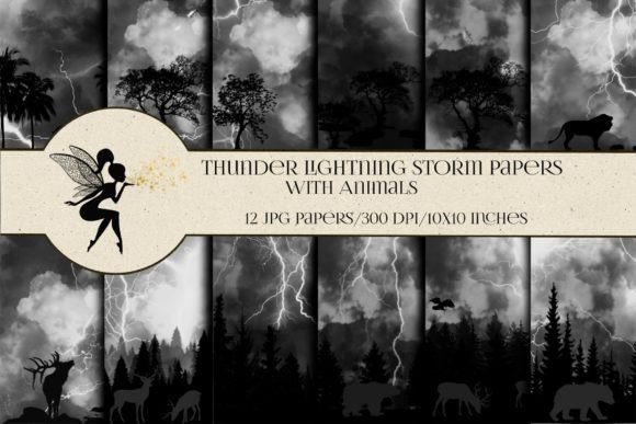 Download Storm with Animals and Trees Papers - Storm Collection