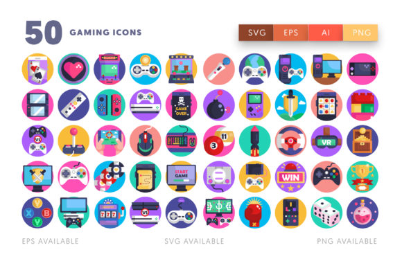 Download 50 Gaming Icons - Icons Collection