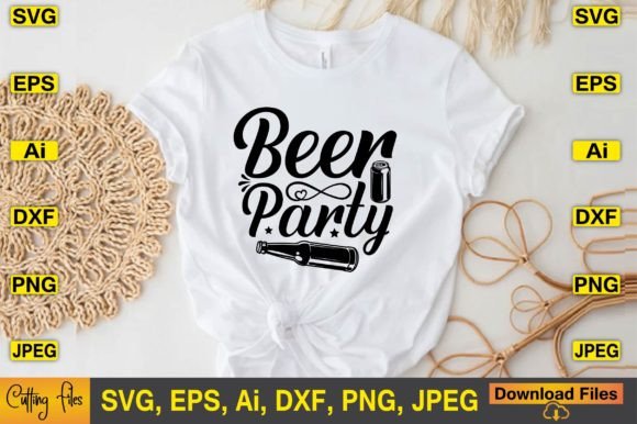 Download Beer Party SVG Design Cute Print Files - Beer party svg Collection