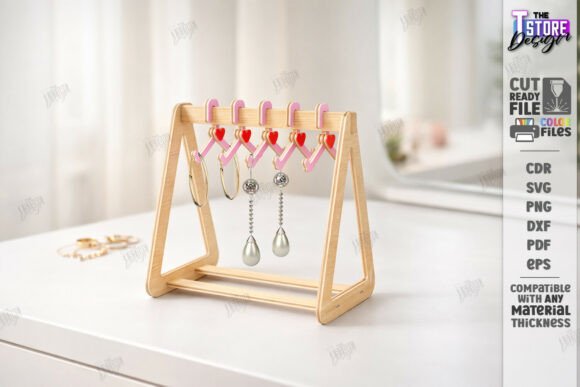 Download Mini Hanger Jewelry Display Laser Cut - Premium Resources