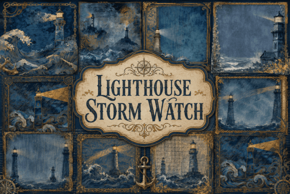 Download Lighthouse Storm Watch - Storm Collection