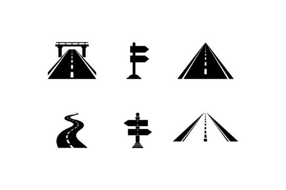 Download Road Icons SVG Bundle - Icons Collection